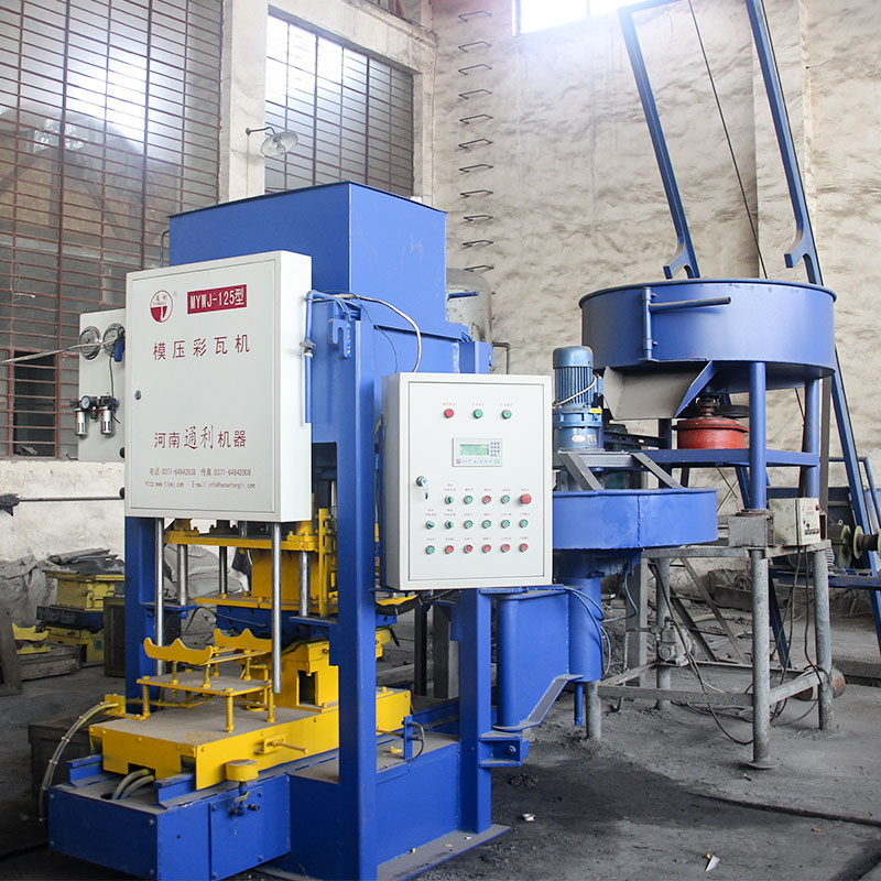 水泥制瓦機(jī)制瓦所需原材料，生產(chǎn)工藝流程